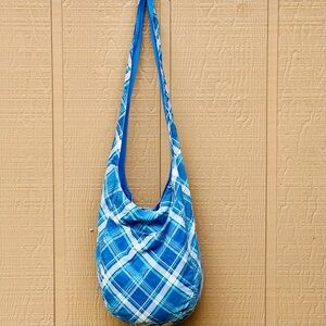 ⭐️Target Blue and White Plaid Shoulder Bag